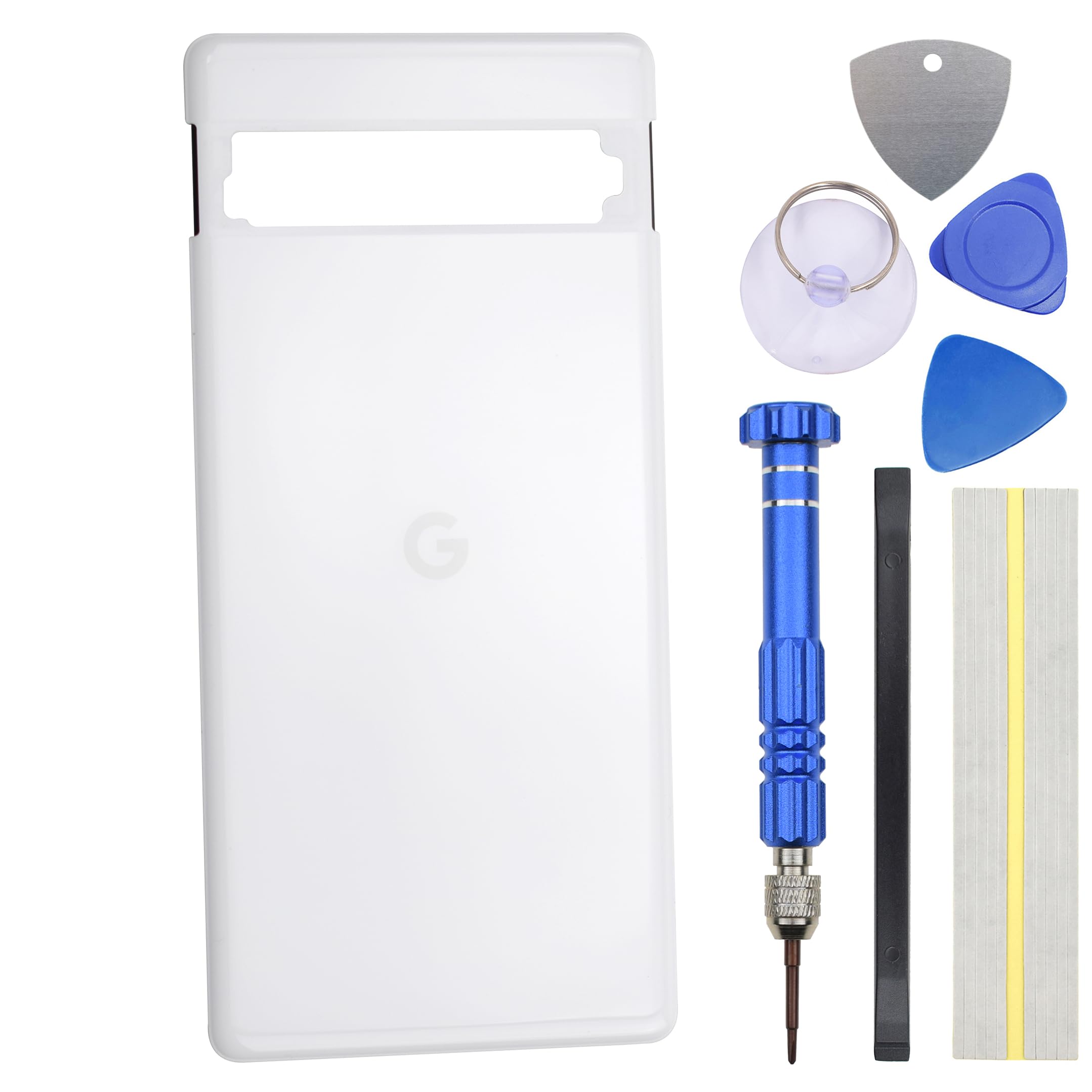Amazon.com: White Back Panel Cover Replacement for Google Pixel 7a
